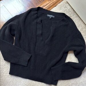 Central Park West Black Sweater